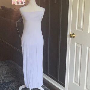 PrettyLittleThing Purple Off-Shoulder Bodycon Midi Dress